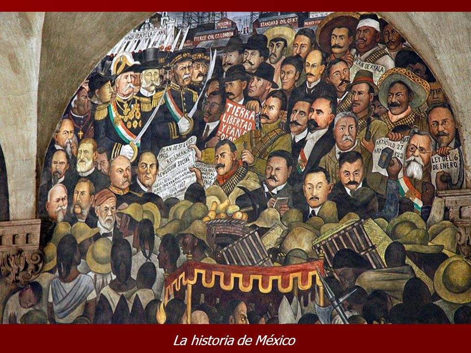 La historia de México