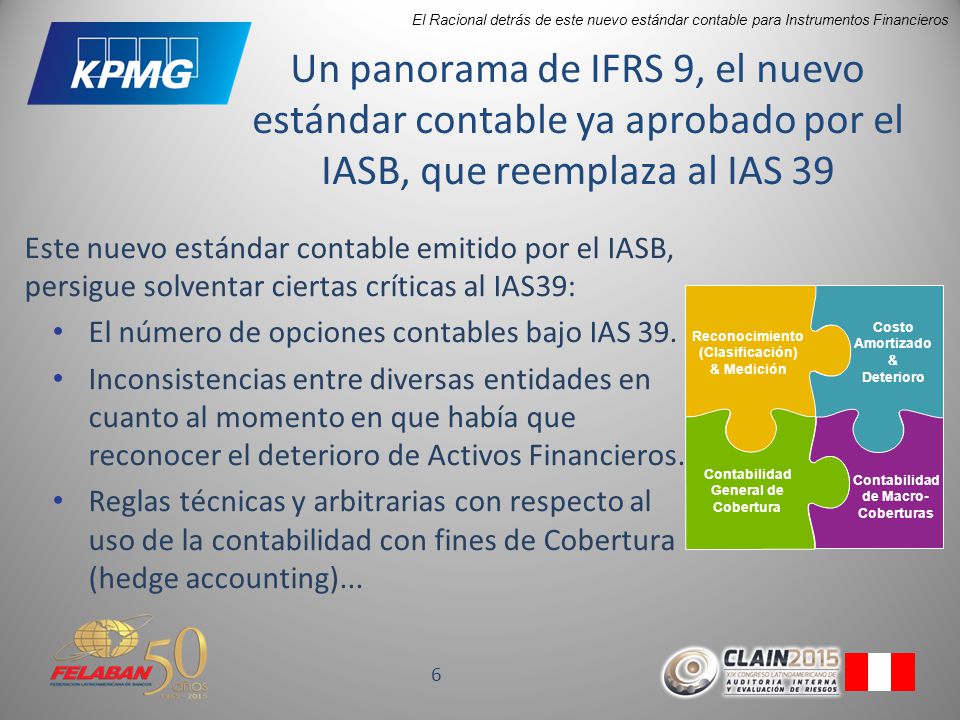 El Racional detrás de este nuevo estándar contable para Instrumentos Financieros