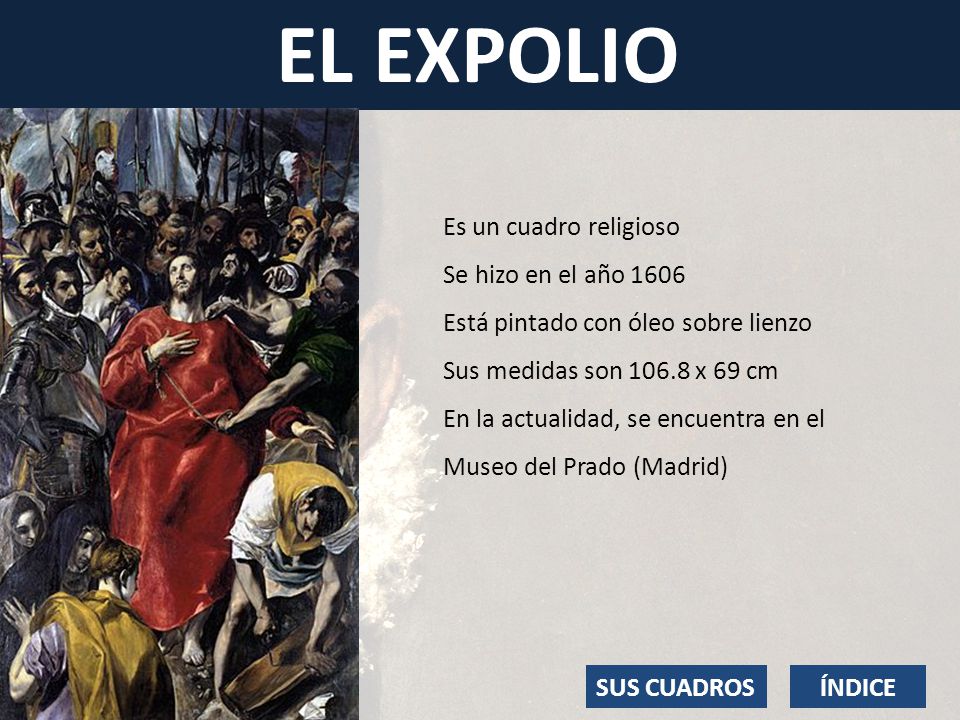 EL EXPOLIO