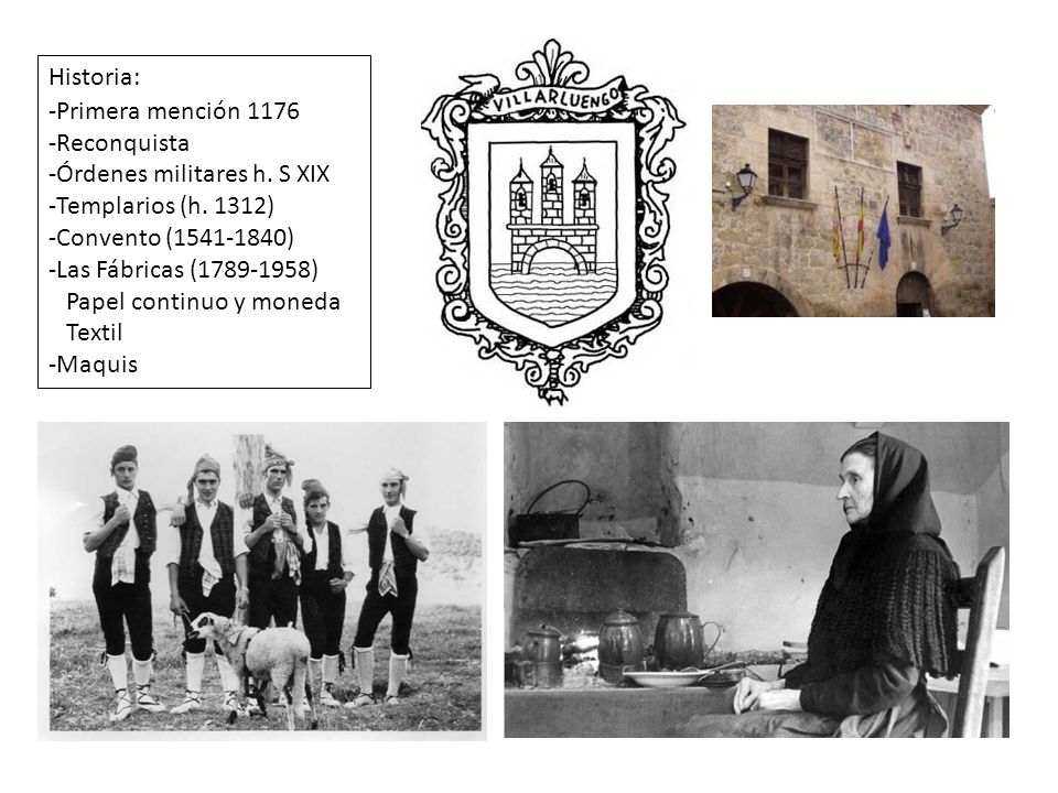 Historia: Primera mención Reconquista. Órdenes militares h. S XIX. Templarios (h. 1312) Convento ( )