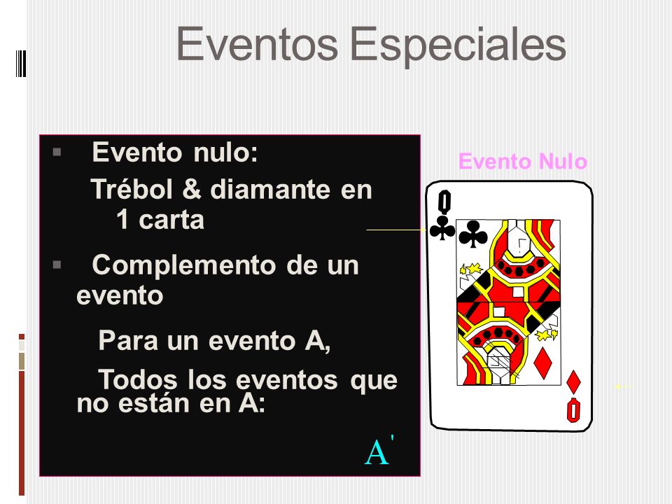 Eventos Especiales  Evento nulo: Trébol & diamante en 1 carta