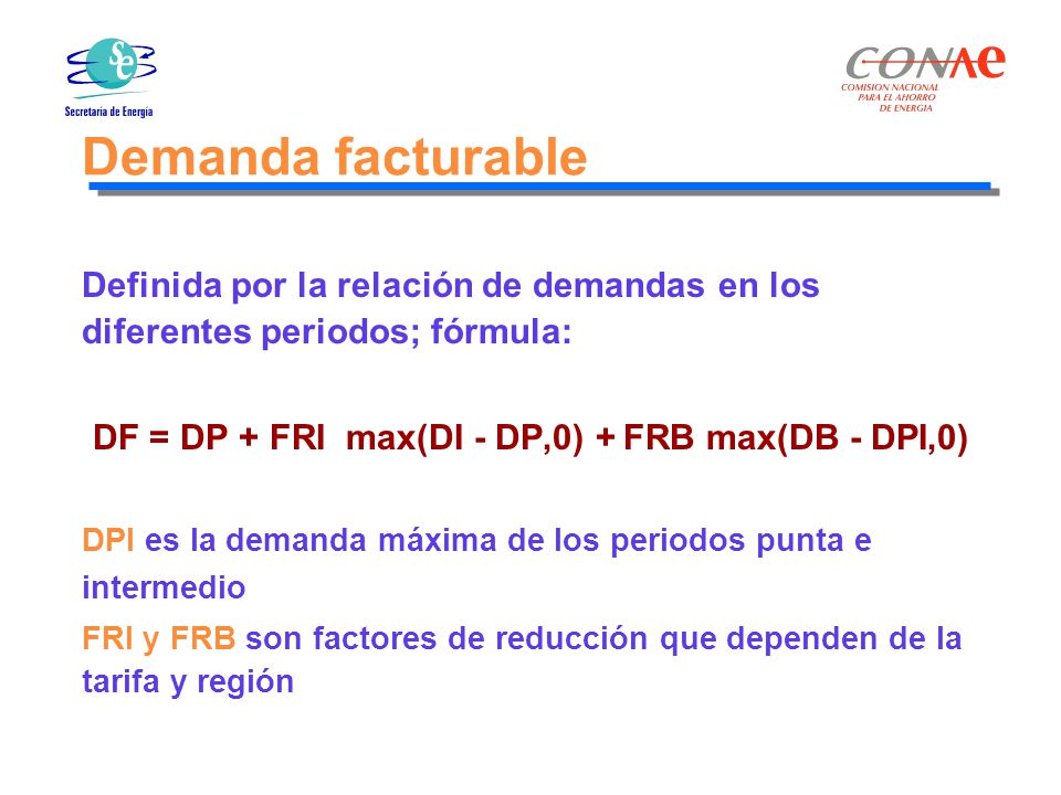 DF = DP + FRI max(DI - DP,0) + FRB max(DB - DPI,0)