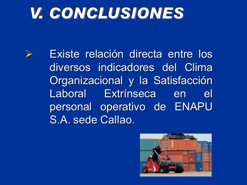Existe relación directa entre los. diversos indicadores del Clima