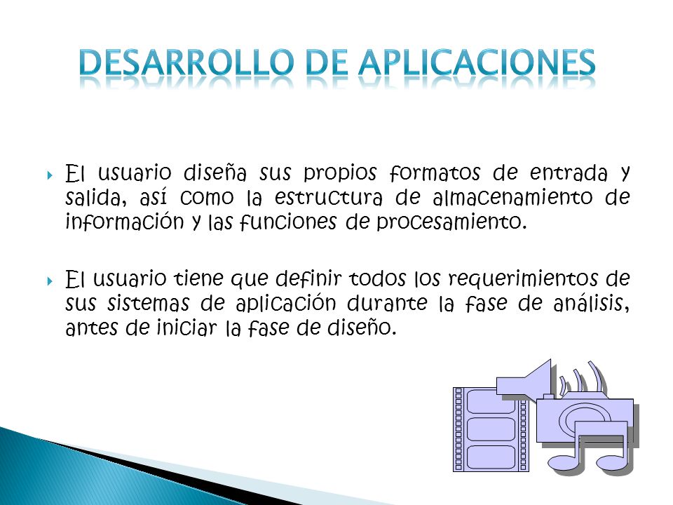 Desarrollo de aplicaciones