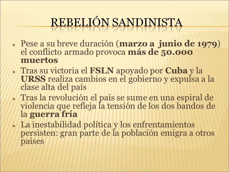 Pese a su breve duración (marzo a junio de 1979) el conflicto armado provoca más de muertos