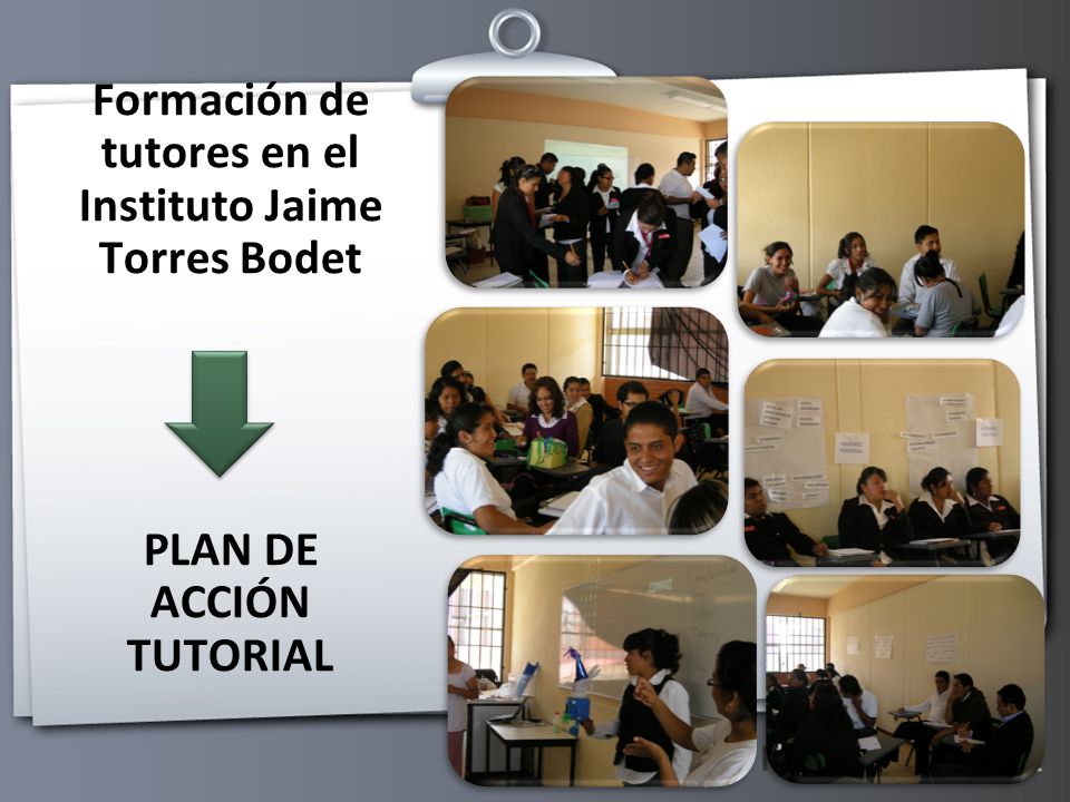 Formación de tutores en el Instituto Jaime Torres Bodet