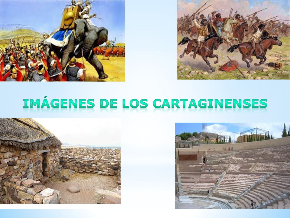 Imágenes de los cartaginenses