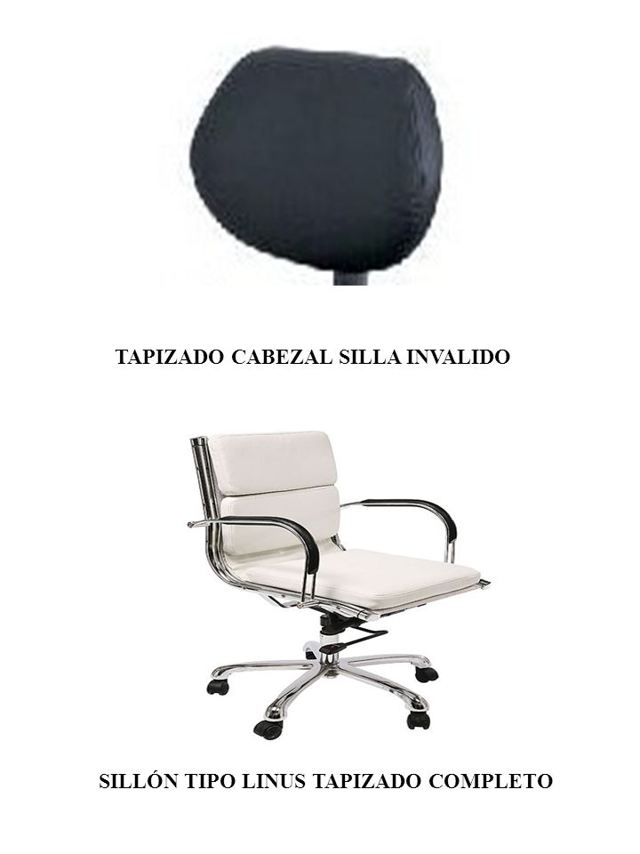 TAPIZADO CABEZAL SILLA INVALIDO SILLÓN TIPO LINUS TAPIZADO COMPLETO