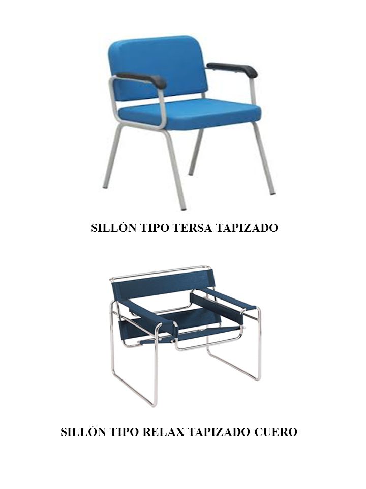 SILLÓN TIPO TERSA TAPIZADO SILLÓN TIPO RELAX TAPIZADO CUERO