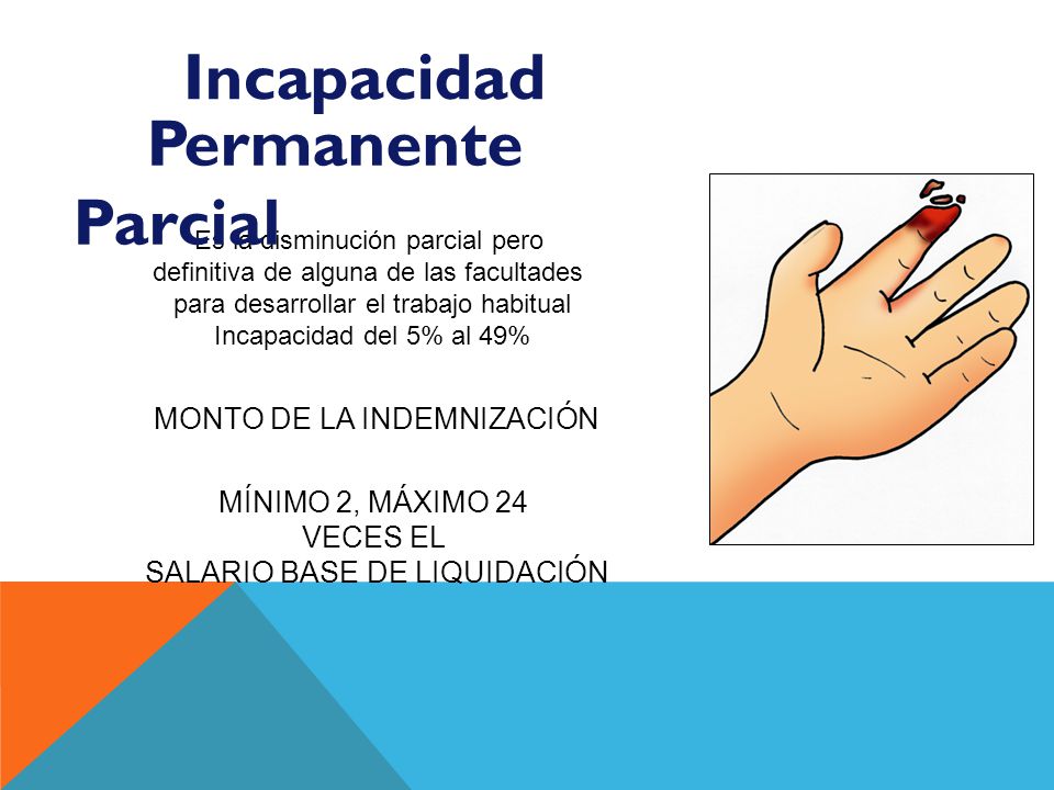Incapacidad Permanente Parcial MONTO DE LA INDEMNIZACIÓN