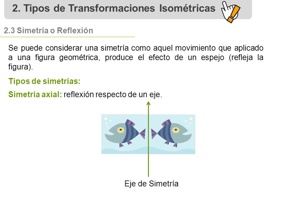 2. Tipos de Transformaciones Isométricas