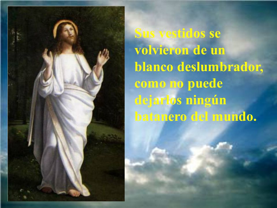 Sus vestidos se volvieron de un blanco deslumbrador, como no puede dejarlos ningún batanero del mundo.