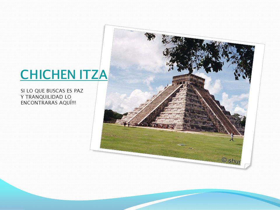 CHICHEN ITZA SI LO QUE BUSCAS ES PAZ Y TRANQUILIDAD LO ENCONTRARAS AQUÍ!!!