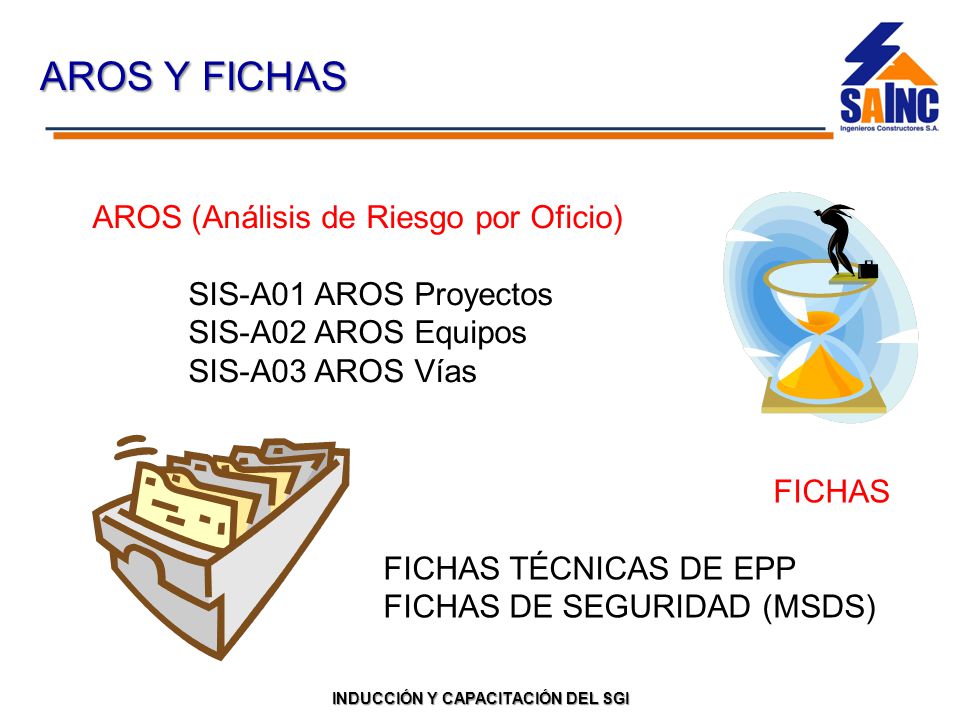 AROS Y FICHAS AROS (Análisis de Riesgo por Oficio)