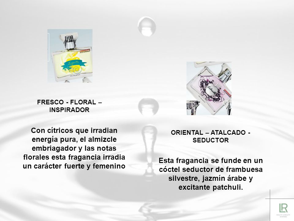 FRESCO - FLORAL – INSPIRADOR ORIENTAL – ATALCADO - SEDUCTOR