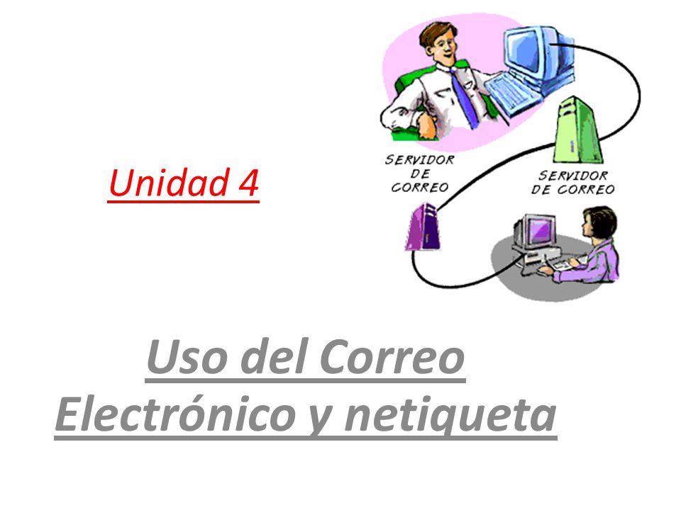Uso del Correo Electrónico y netiqueta