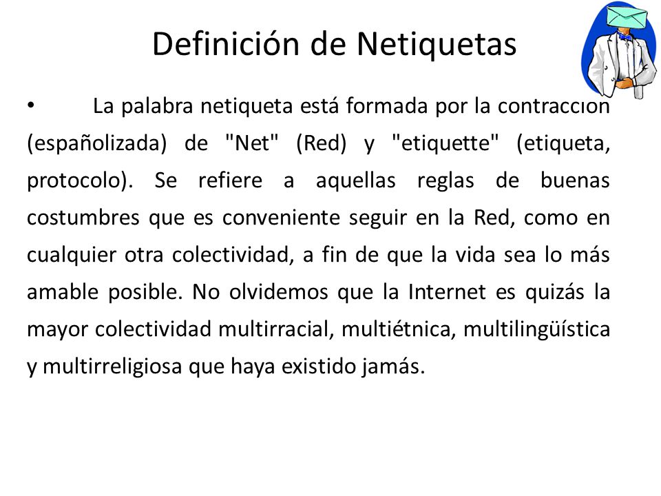 Definición de Netiquetas