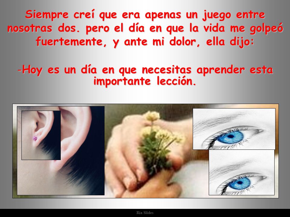 Hoy es un día en que necesitas aprender esta importante lección.