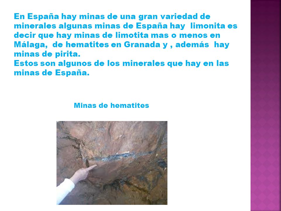 Estos son algunos de los minerales que hay en las minas de España.