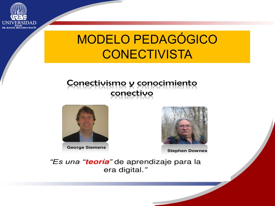 MODELO PEDAGÓGICO CONECTIVISTA