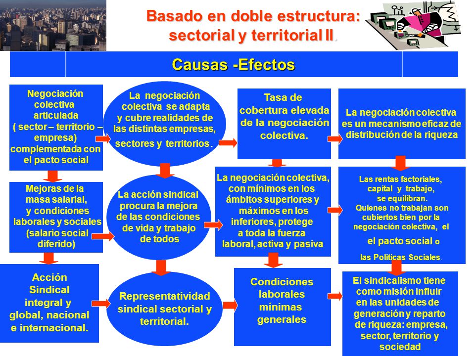 Basado en doble estructura: sectorial y territorial II.