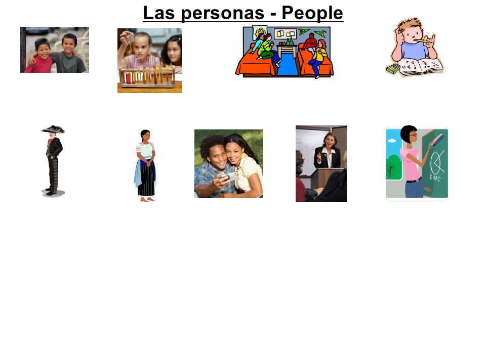 Las personas - People