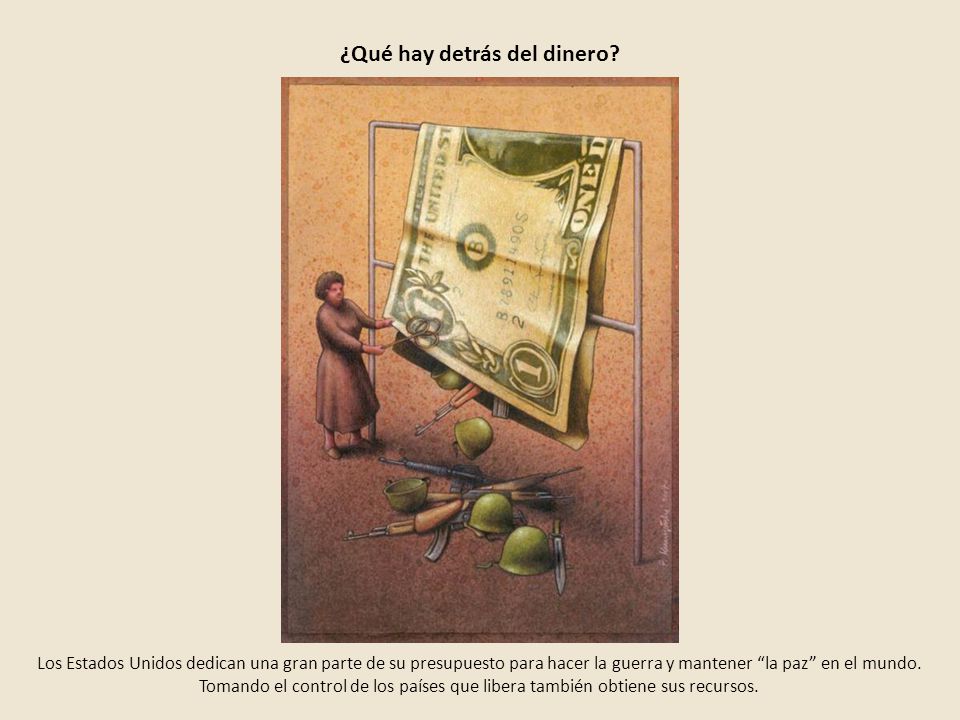 ¿Qué hay detrás del dinero