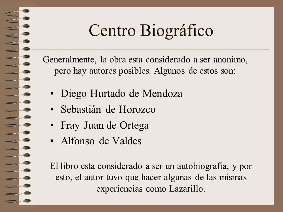 Centro Biográfico Diego Hurtado de Mendoza Sebastián de Horozco