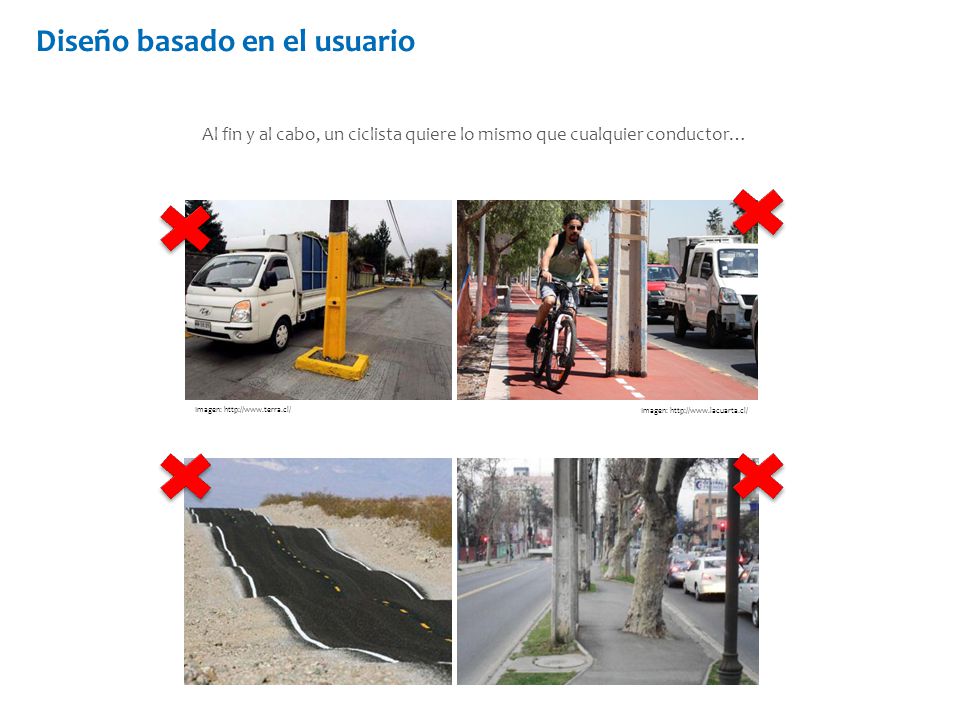 Al fin y al cabo, un ciclista quiere lo mismo que cualquier conductor…