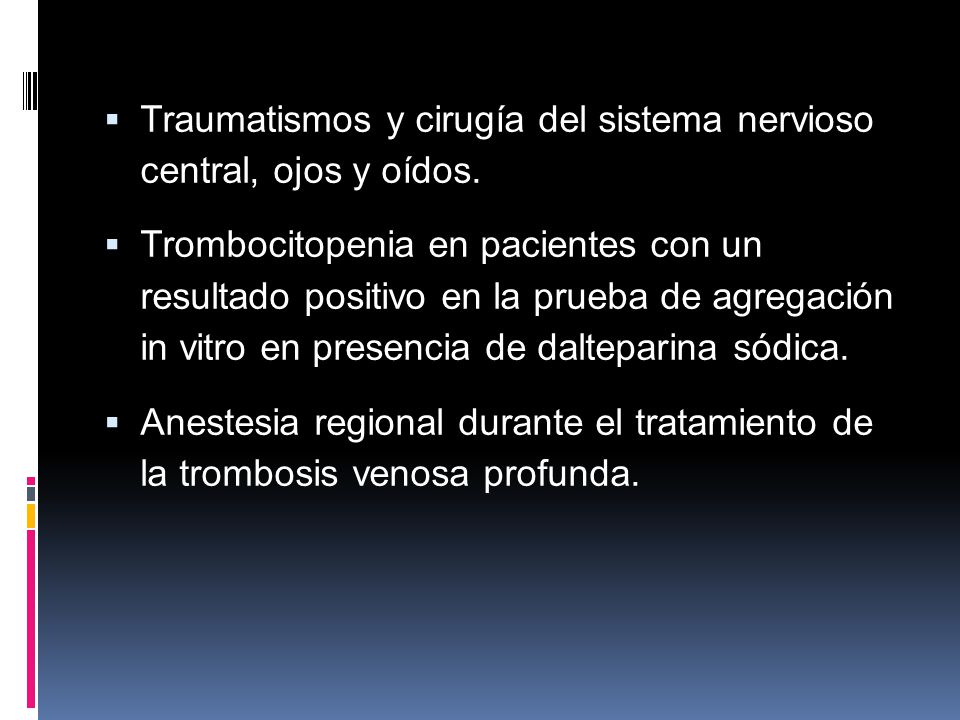 Traumatismos y cirugía del sistema nervioso central, ojos y oídos.