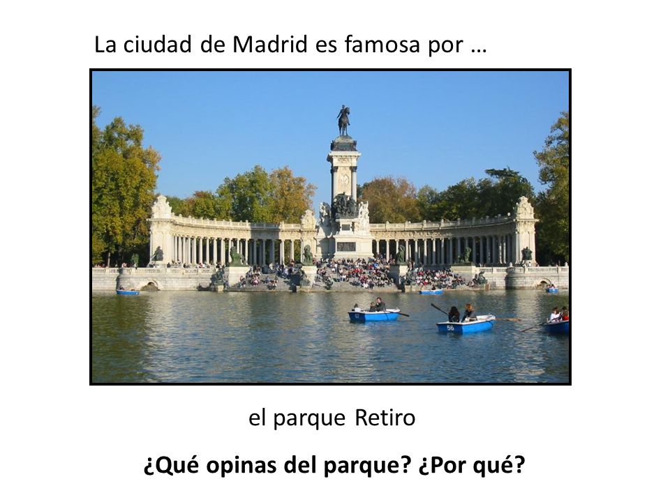 ¿Qué opinas del parque ¿Por qué