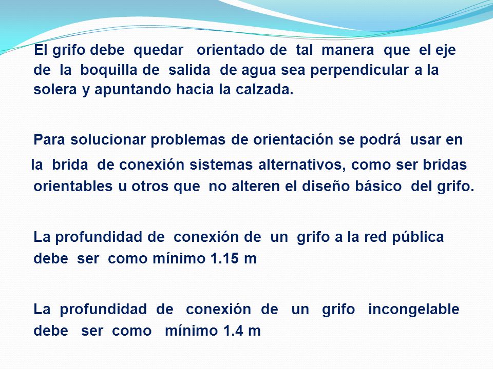 Para solucionar problemas de orientación se podrá usar en
