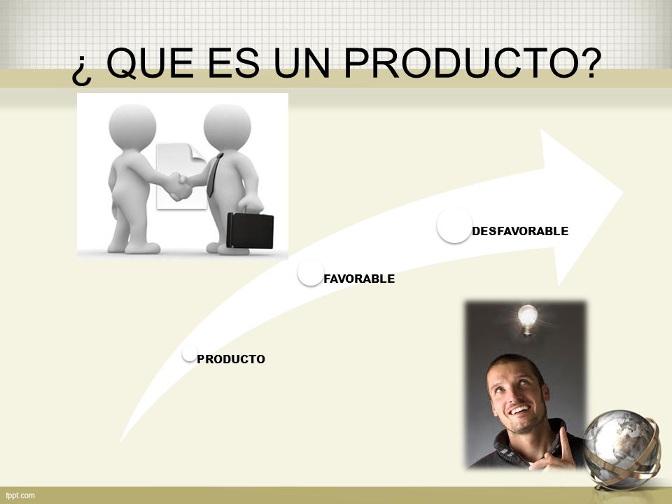 ¿ QUE ES UN PRODUCTO PRODUCTO FAVORABLE DESFAVORABLE