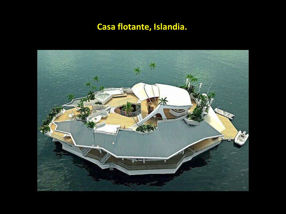 Casa flotante, Islandia.