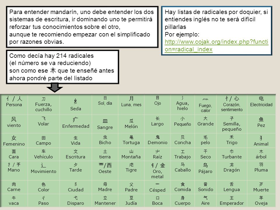 Para entender mandarín, uno debe entender los dos sistemas de escritura, ir dominando uno te permitirá reforzar tus conocimientos sobre el otro,