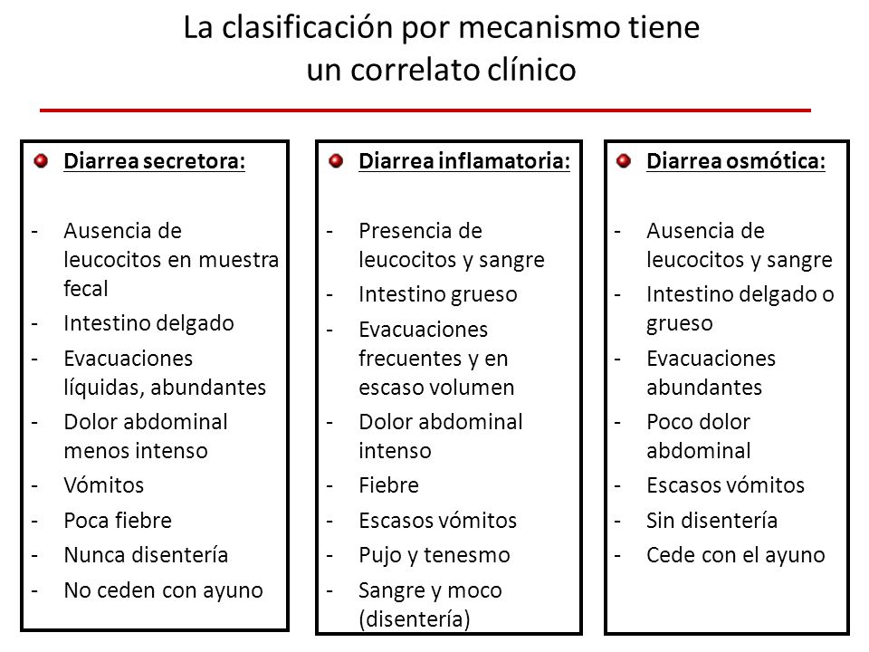 La clasificación por mecanismo tiene un correlato clínico