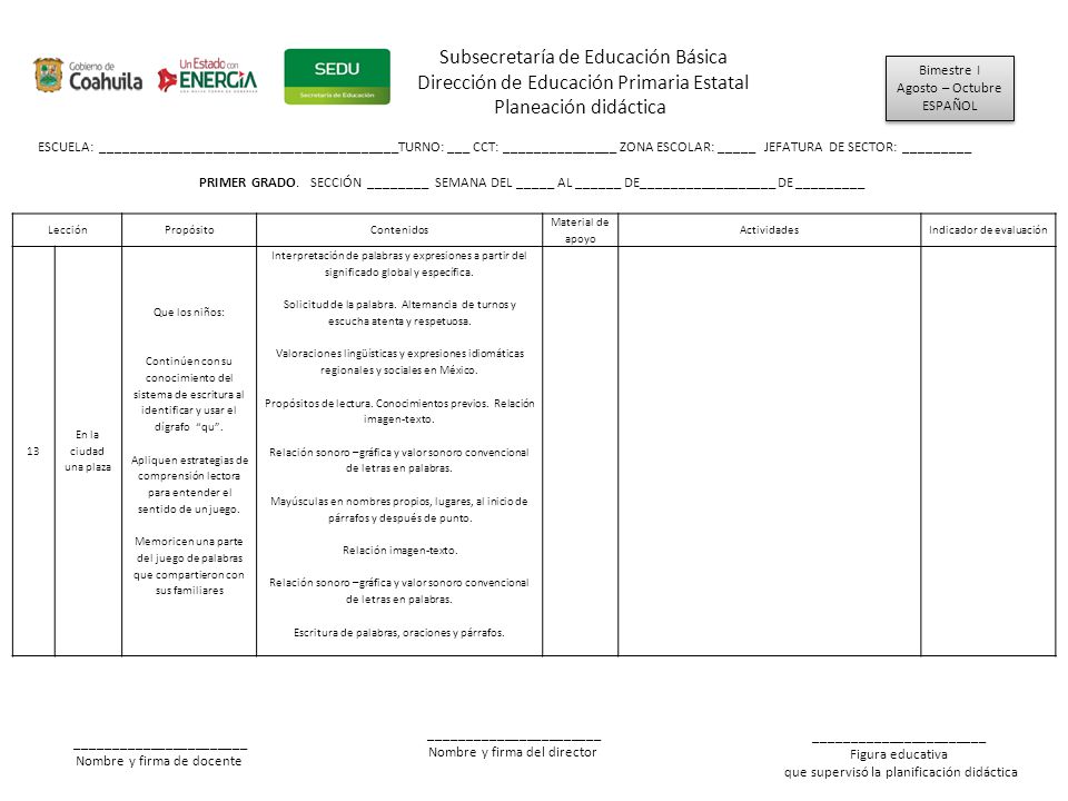 Subsecretaría de Educación Básica