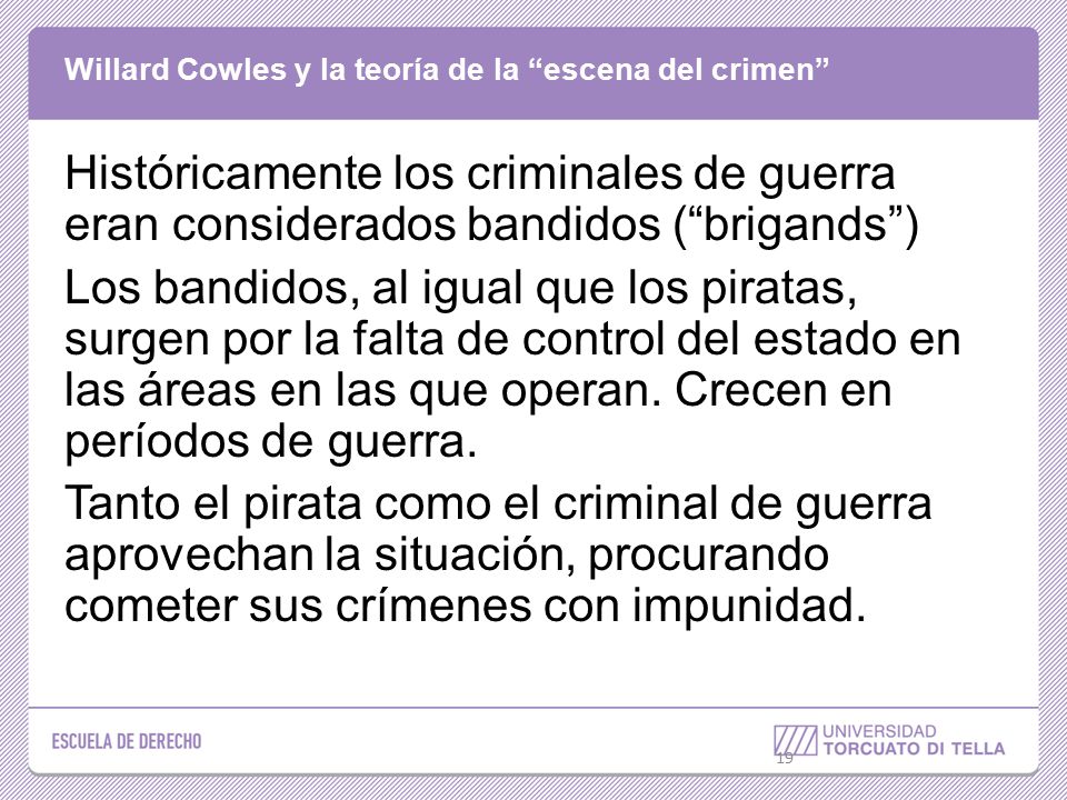 Willard Cowles y la teoría de la escena del crimen