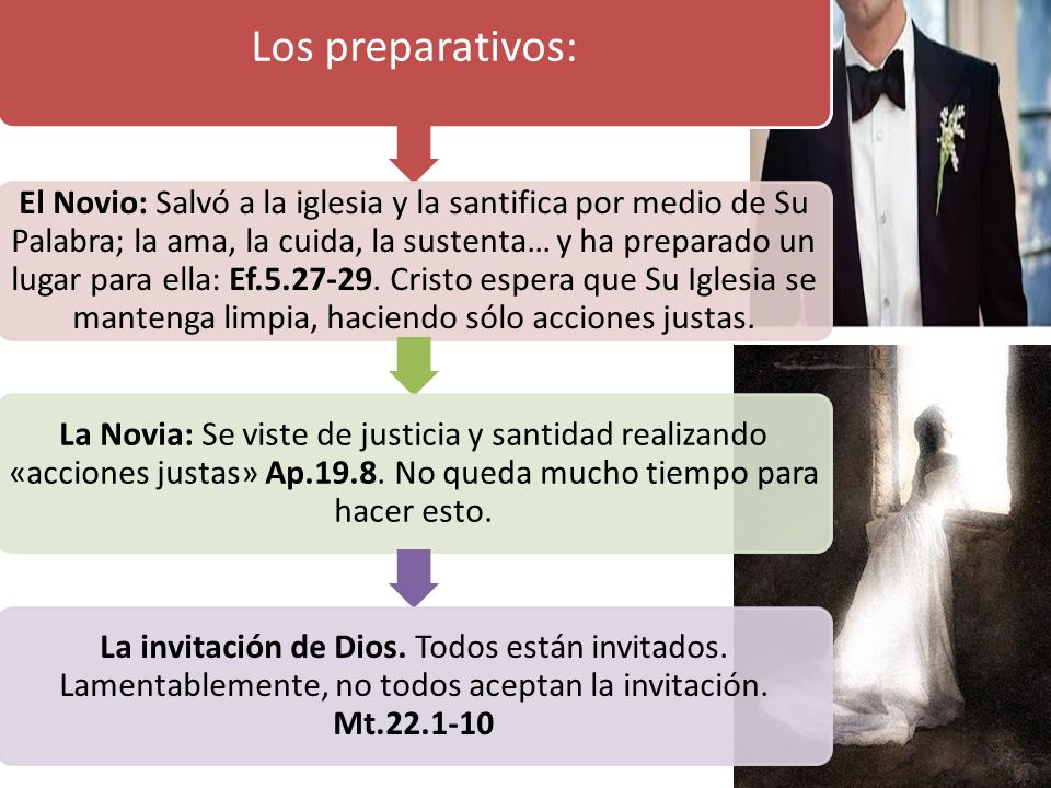 Los preparativos: