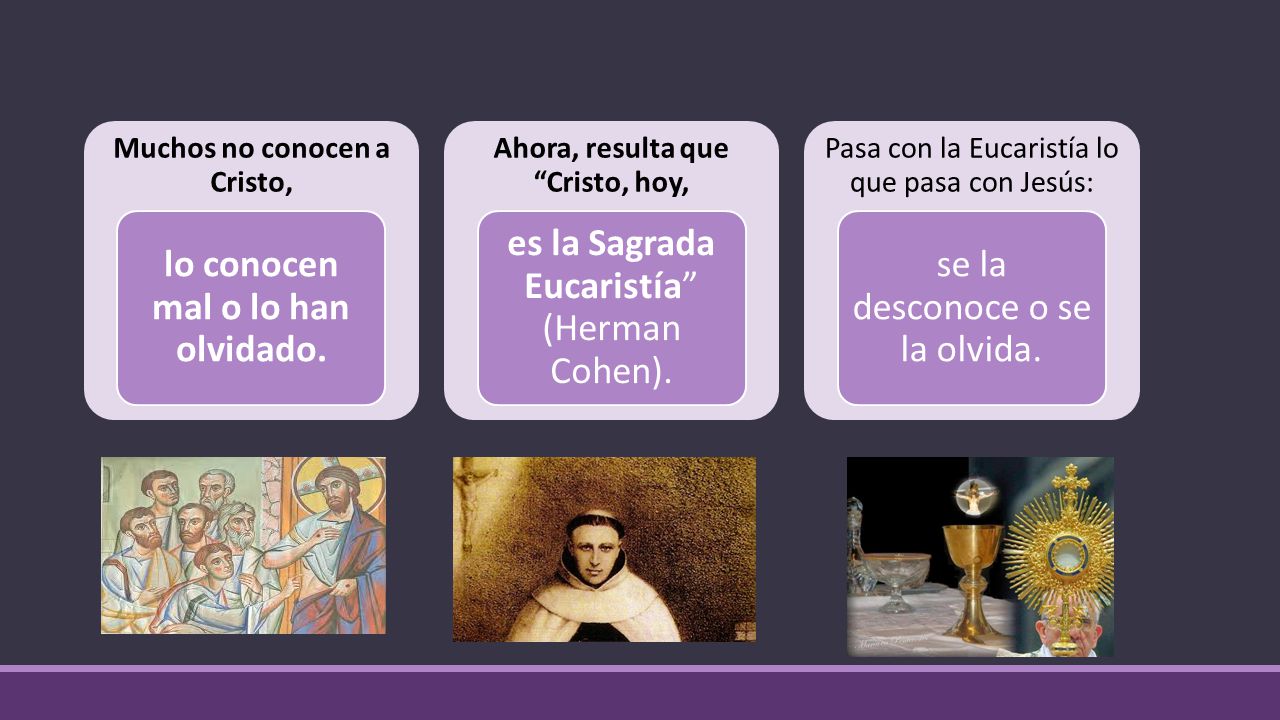 Muchos no conocen a Cristo, lo conocen mal o lo han olvidado.