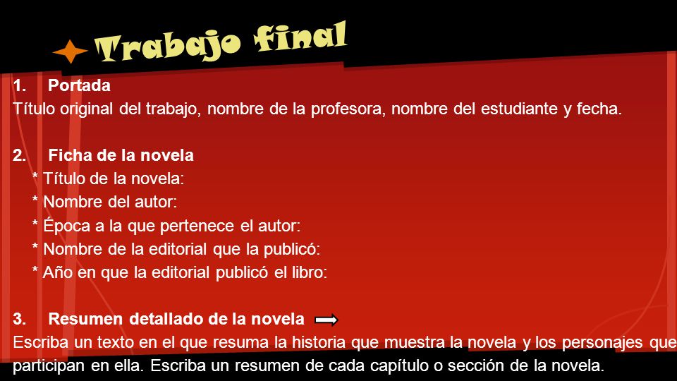 Trabajo final 1. Portada. Título original del trabajo, nombre de la profesora, nombre del estudiante y fecha.
