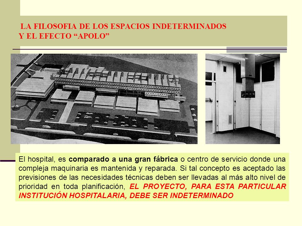 LA FILOSOFIA DE LOS ESPACIOS INDETERMINADOS Y EL EFECTO APOLO