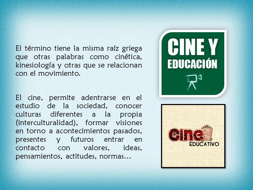 El término tiene la misma raíz griega que otras palabras como cinética, kinesiología y otras que se relacionan con el movimiento.