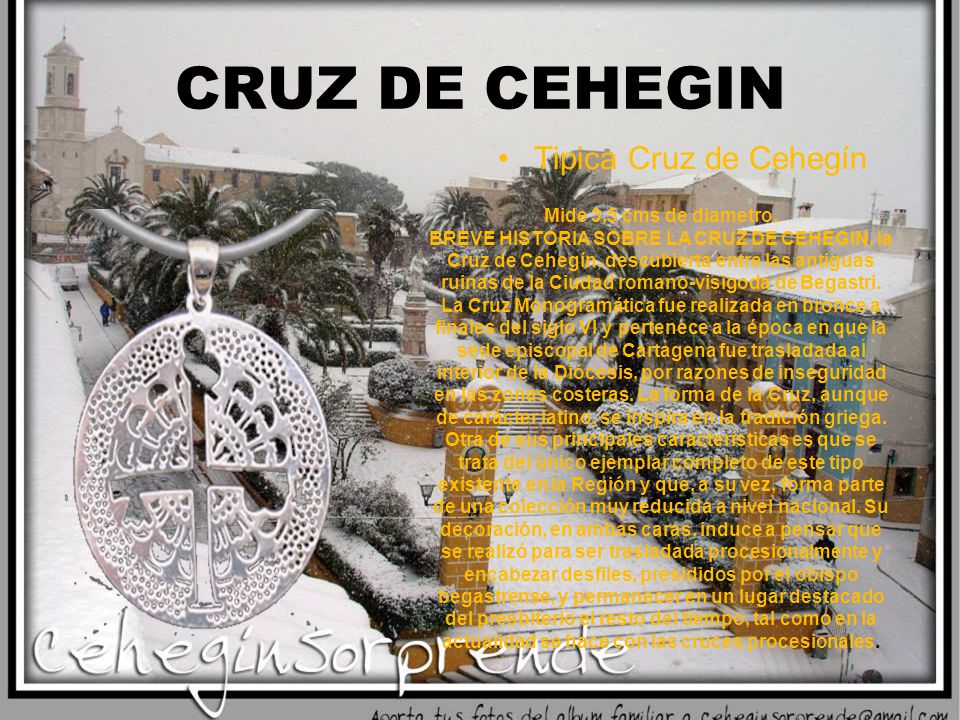 CRUZ DE CEHEGIN Tipica Cruz de Cehegín Mide 3,5 cms de diametro.