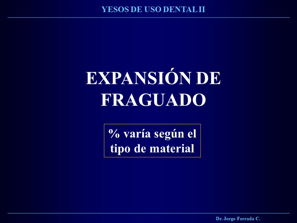 % varía según el tipo de material