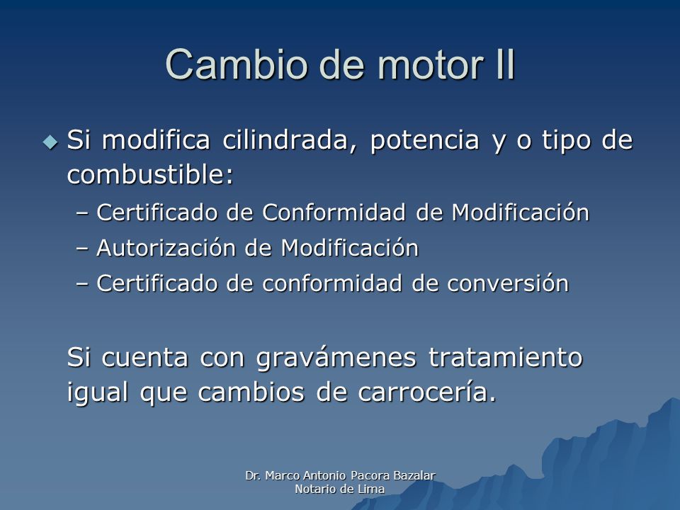 Dr. Marco Antonio Pacora Bazalar Notario de Lima