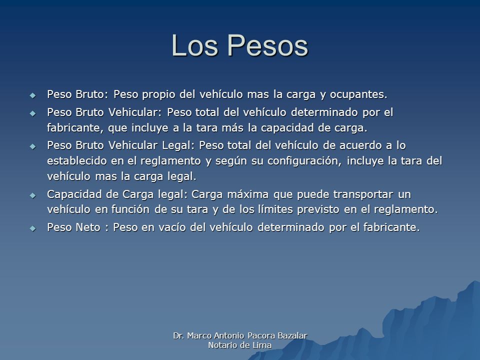 Dr. Marco Antonio Pacora Bazalar Notario de Lima