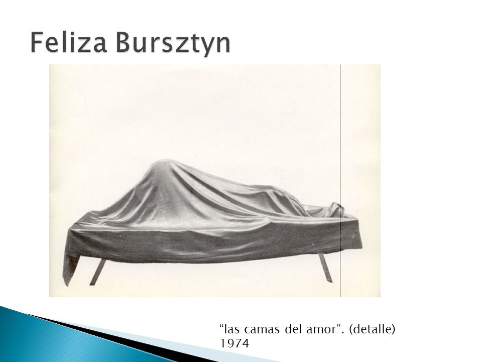 Feliza Bursztyn las camas del amor . (detalle) 1974