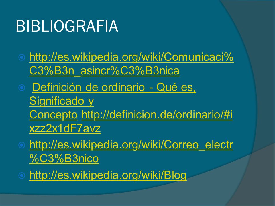 BIBLIOGRAFIA