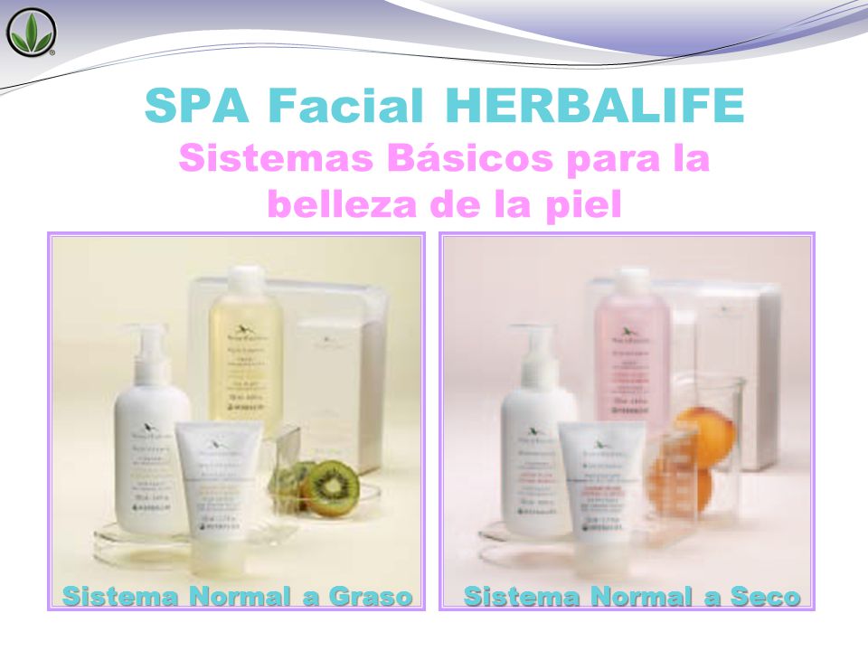 SPA Facial HERBALIFE Sistemas Básicos para la belleza de la piel